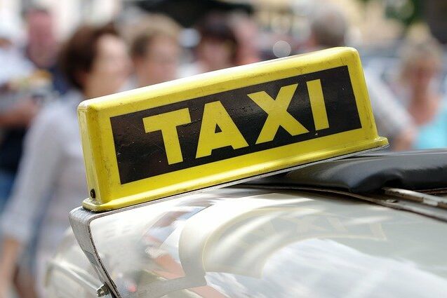 Taxi-Schild